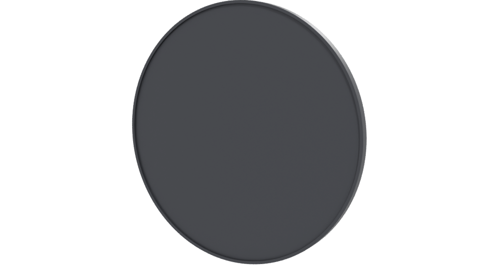 Glossy Round Mirror 3D Model - Professional 3D Model Render 12