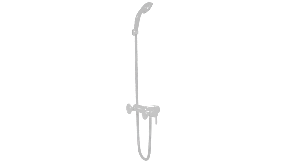 Milan Shower Set 3D Model - Professional 3D Model Render 7