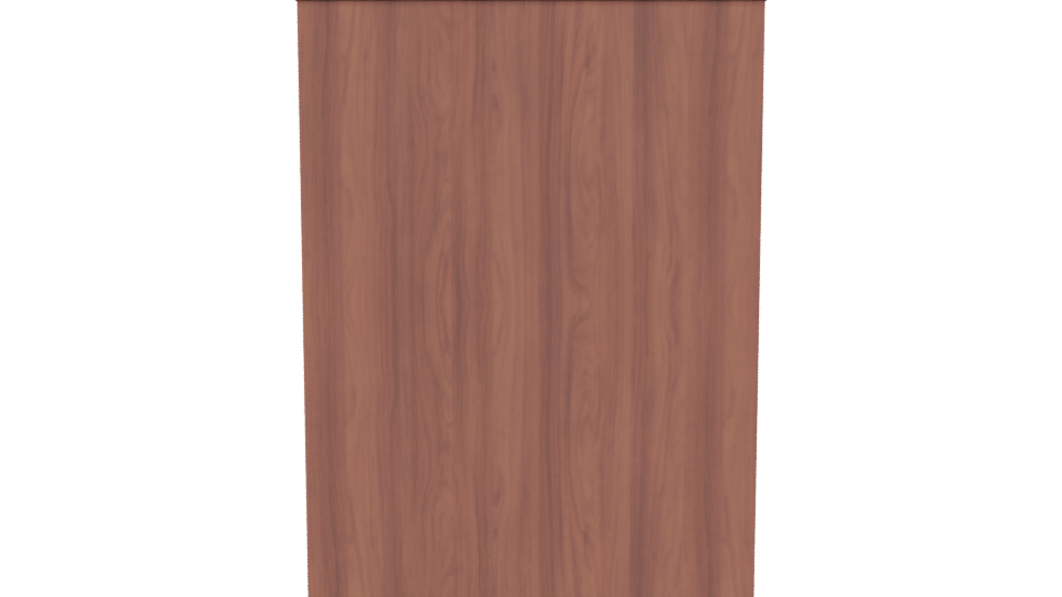 Stylish Wooden Drawer Unit 3D - Professional 3D Model Render 5