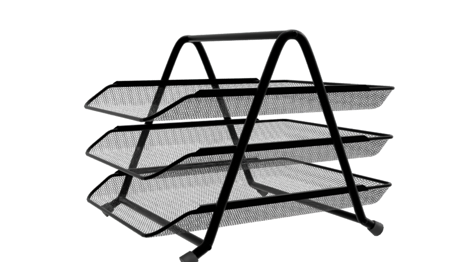 Stylish Desktop Organizer 3D Model - Professional 3D Model Render 13