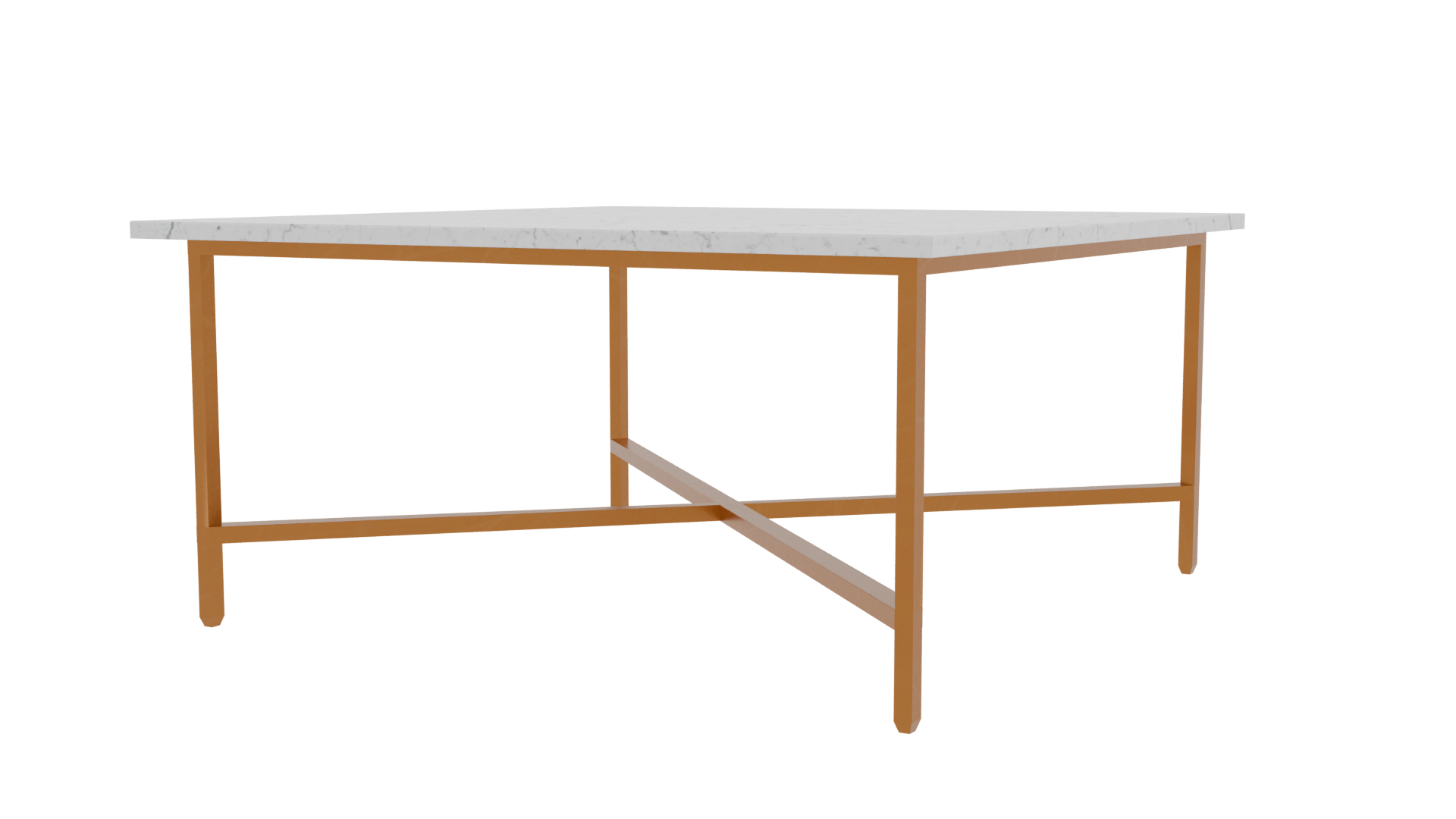 Modern Square Dining Table 3D - Professional 3D Model Render 9