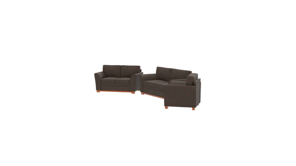 Elegant Sofa Set 3D Model - Professional 3D Model Render 13