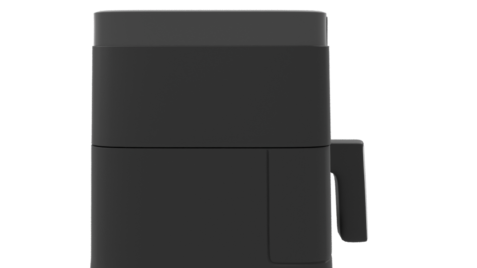 Sleek Air Fryer 3D Model - Professional 3D Model Render 8