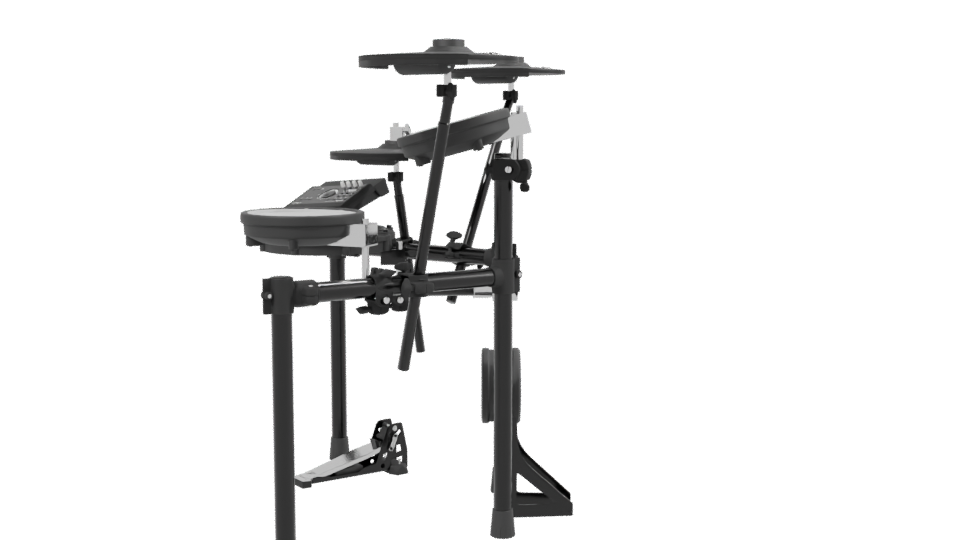 Electronic Drum Set Model 3D - Professional 3D Model Render 2