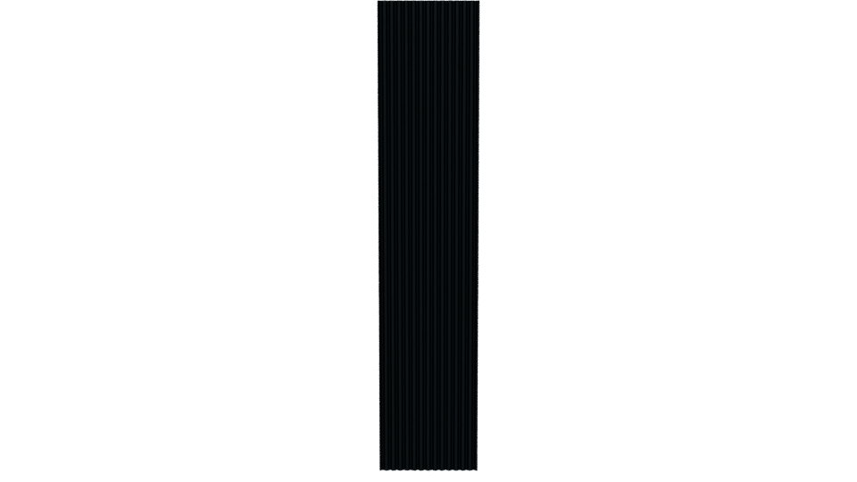 Stylized Vertical Wall Panel 3D Model - Professional 3D Model Render 5