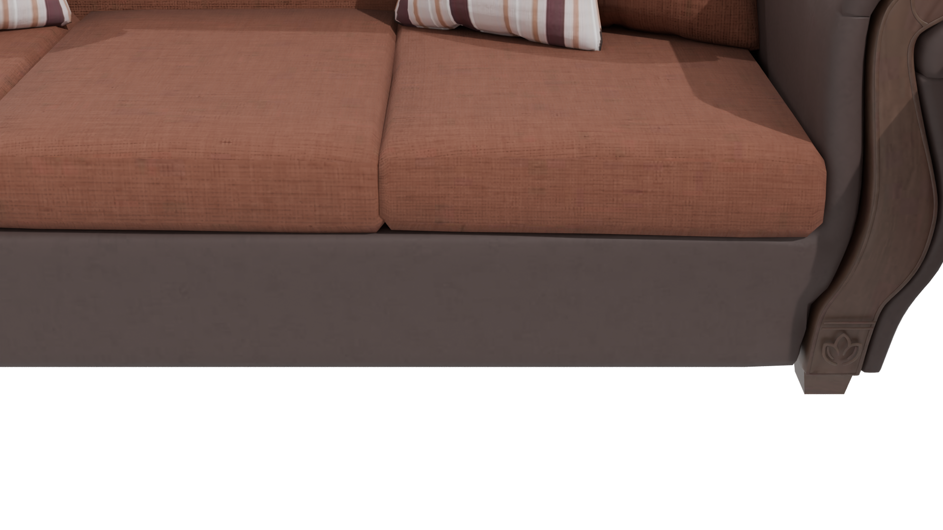 Elegant Sofa Set 3D Model - Professional 3D Model Render 7