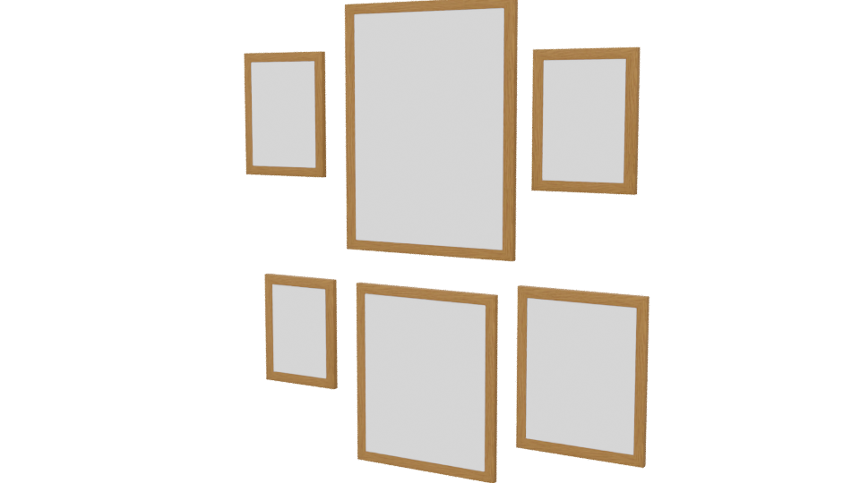 Betina Decorative Wall Art 3D - Professional 3D Model Render 6