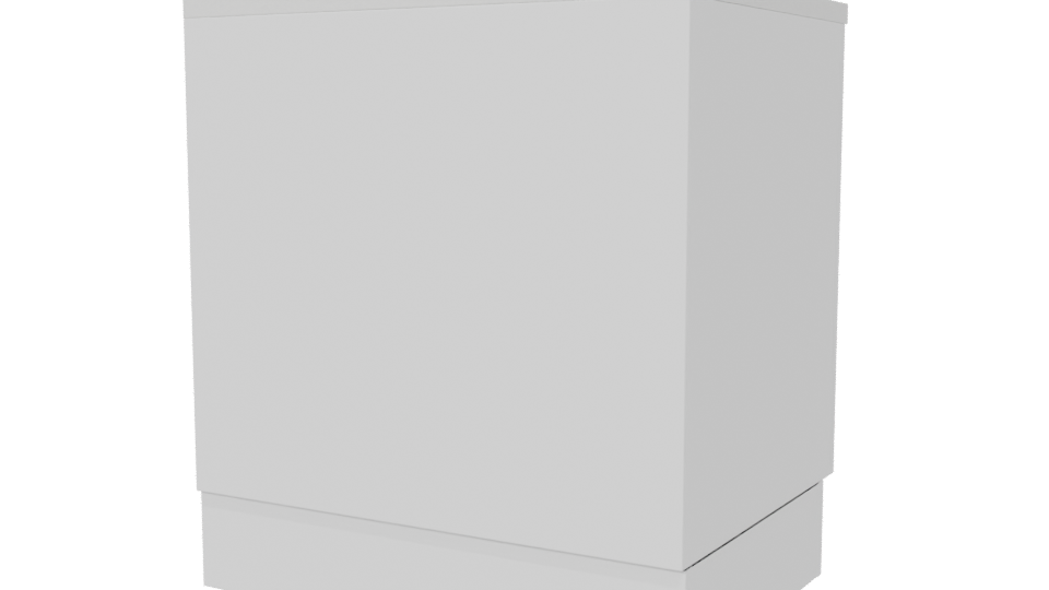 Modern Wooden Cabinet Design 3D - Professional 3D Model Render 6