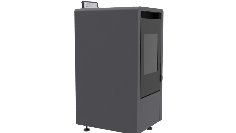 Multifunctional Digital Kiosk Model - Professional 3D Model Render 9