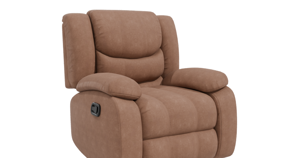 Comfortable Recliner Armchair 3D - Professional 3D Model Render 10