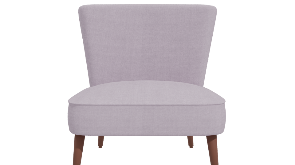 Stylish Modern Accent Chair 3D Model - Professional 3D Model Render 11