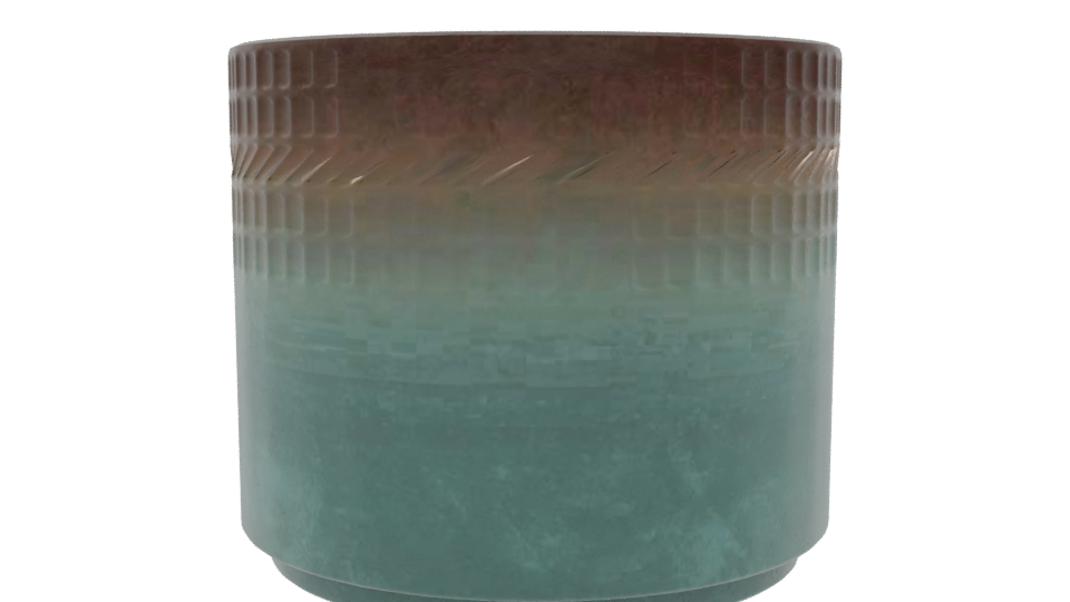 Stylish Decorative Planter 3D - Professional 3D Model Render 9