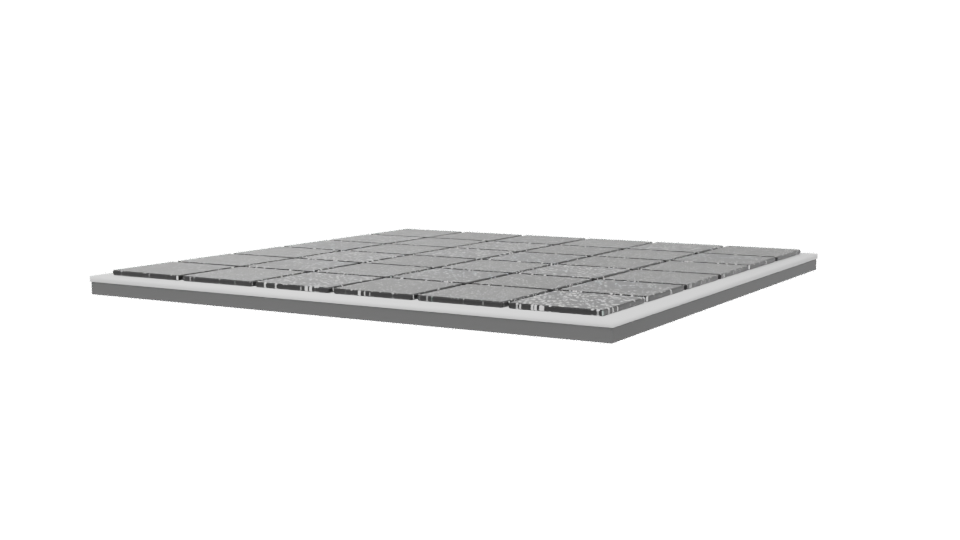 Stylish Dark Marble Floor Tile 3D Model - Professional 3D Model Render 6