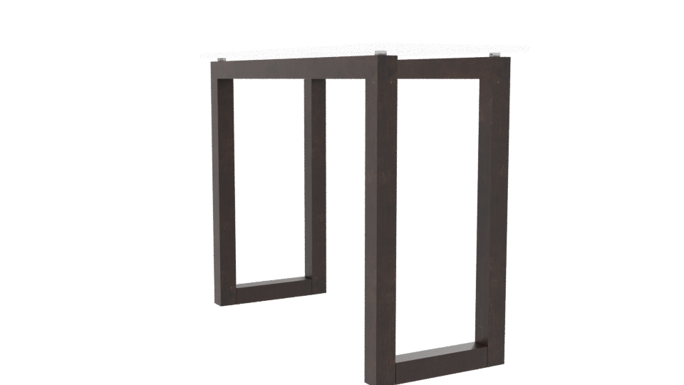 Stylish Console Table 3D Model - Professional 3D Model Render 7