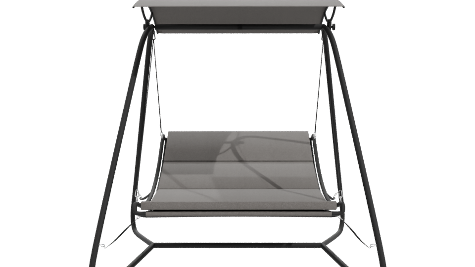Stylish Outdoor Swing Seat 3D - Professional 3D Model Render 11
