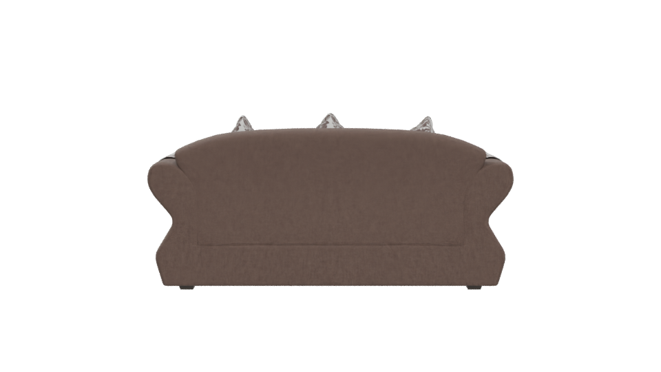 Stylish Brown Sofa 3D Model - Professional 3D Model Render 5