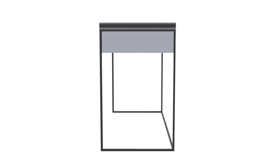 Sleek Modern Desk 3D Model - Professional 3D Model Render 2