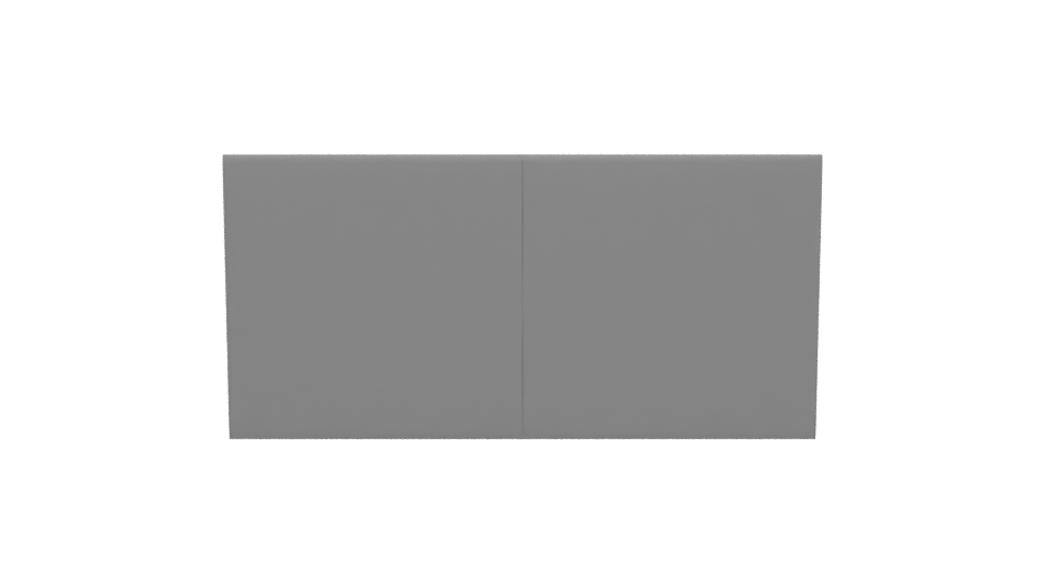 Elegant Bed Headboard Set 3D - Professional 3D Model Render 5