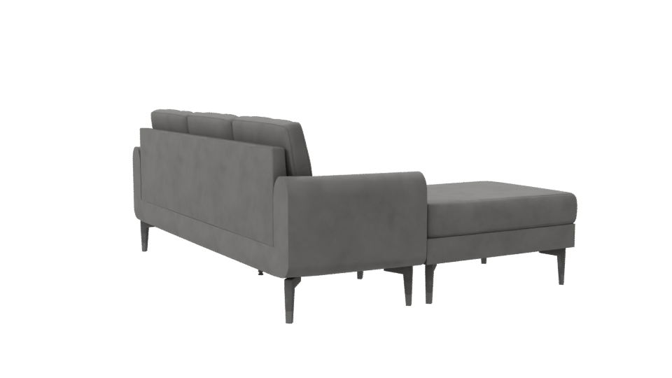 Stylish Modular Sofa 3D Model - Professional 3D Model Render 7