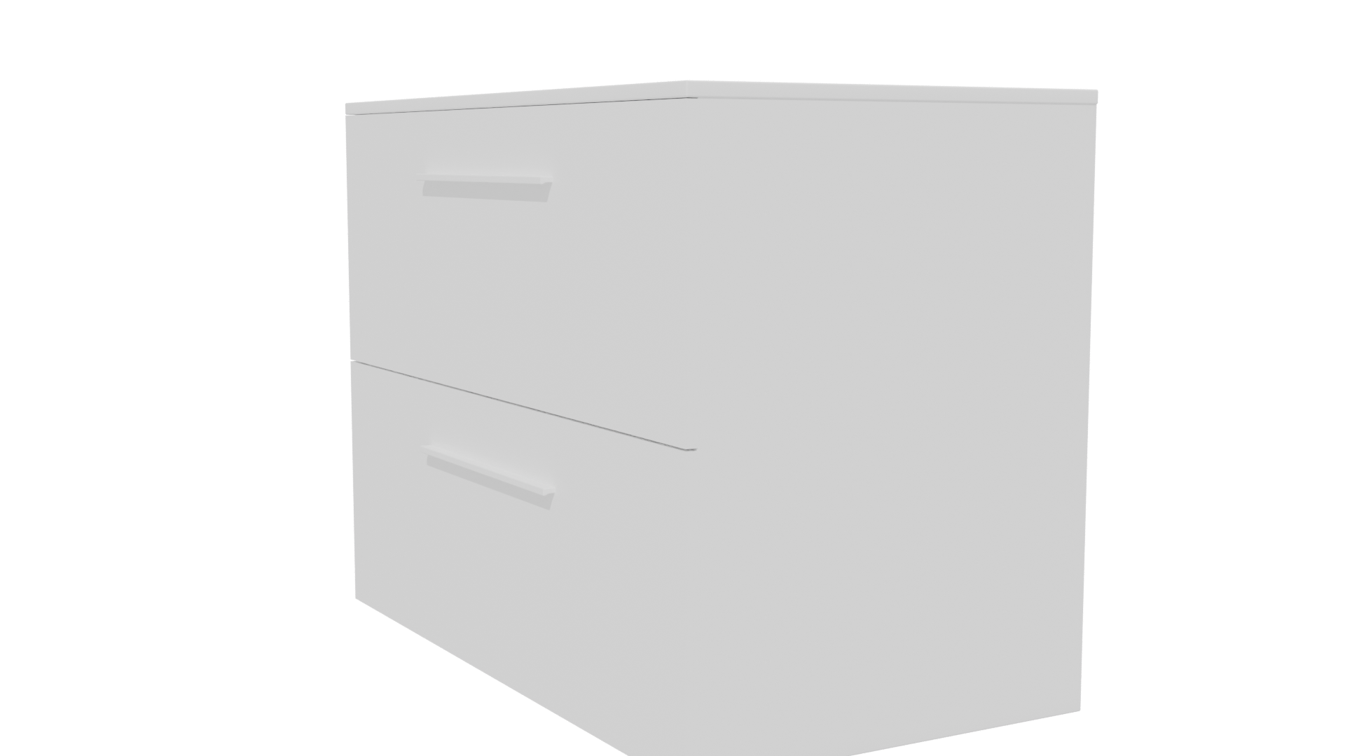 Sleek Modern Bathroom Vanity 3D - Professional 3D Model Render 13