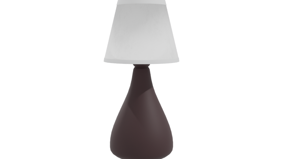Stylish Modern Table Lamp 3D - Professional 3D Model Render 10