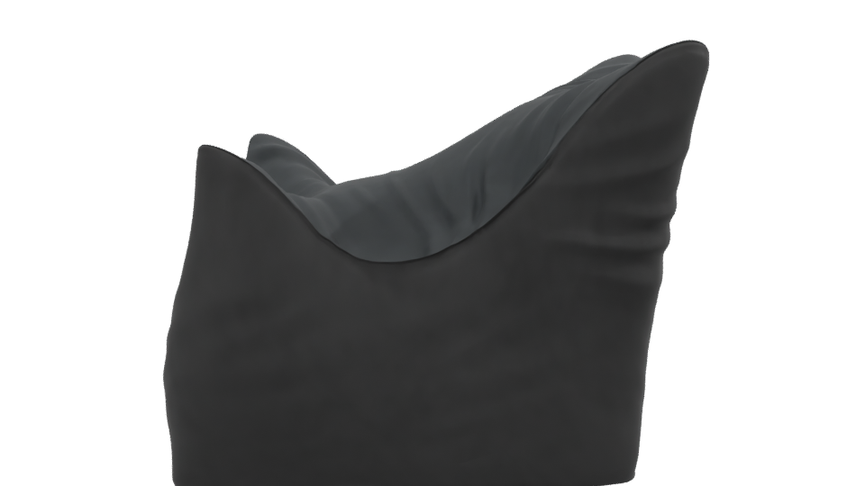 Stylish Bean Bag Chair 3D - Professional 3D Model Render 2