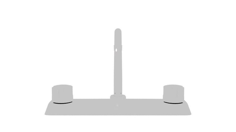 Stylish Bathroom Faucet 3D Model - Professional 3D Model Render 5