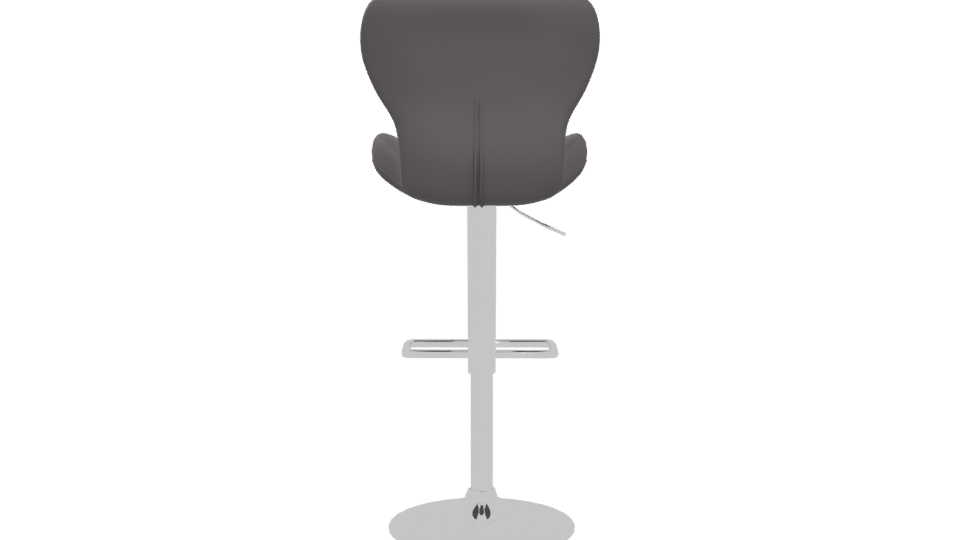 Stylish Modern Bar Stool 3D - Professional 3D Model Render 5