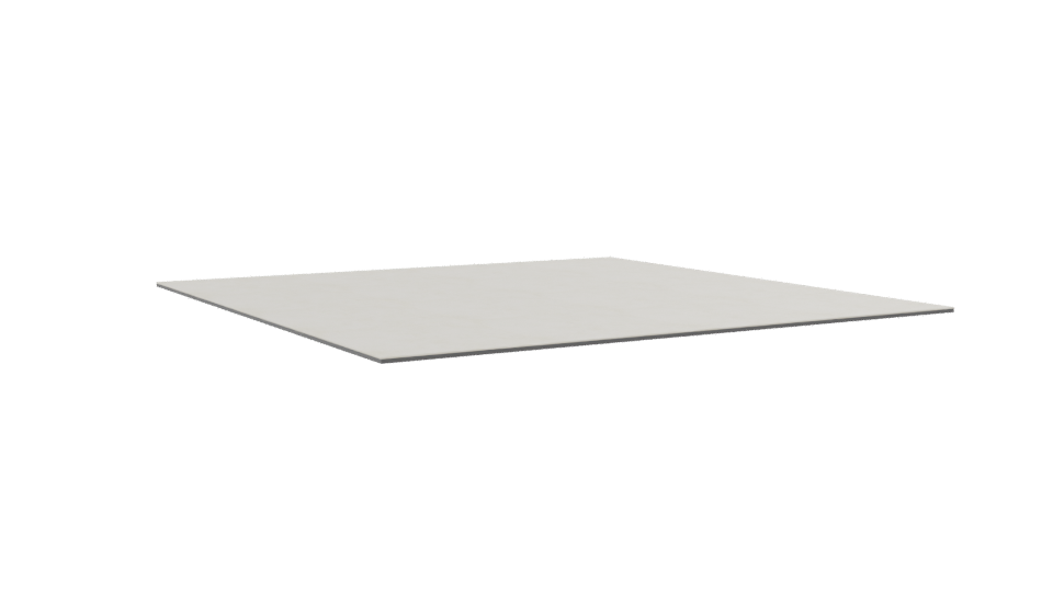 Minimalist White Floor Panels 3D - Professional 3D Model Render 7