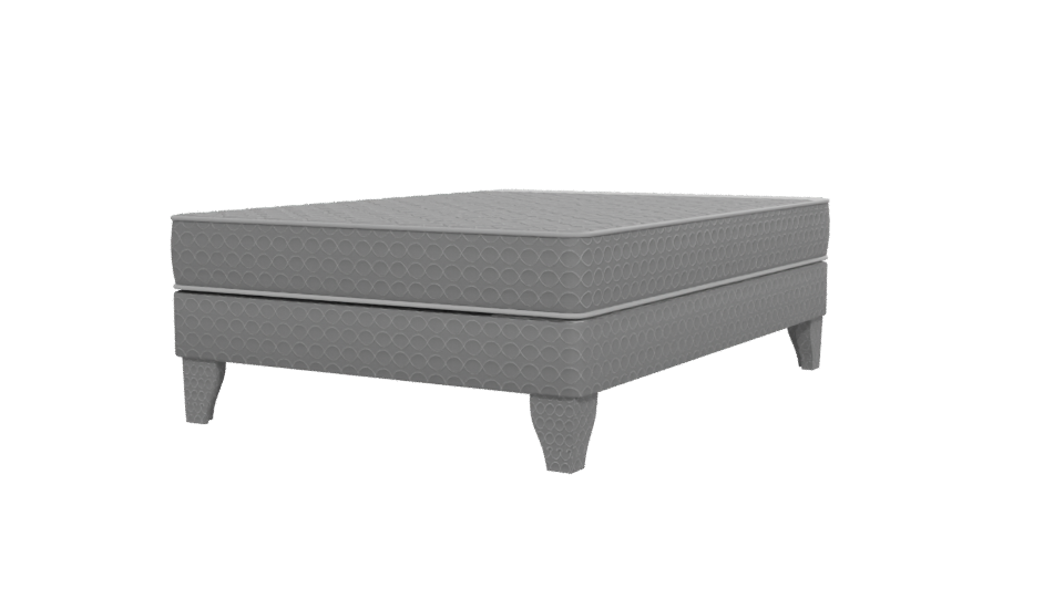 Modern Double Mattress 3D Model - Professional 3D Model Render 12