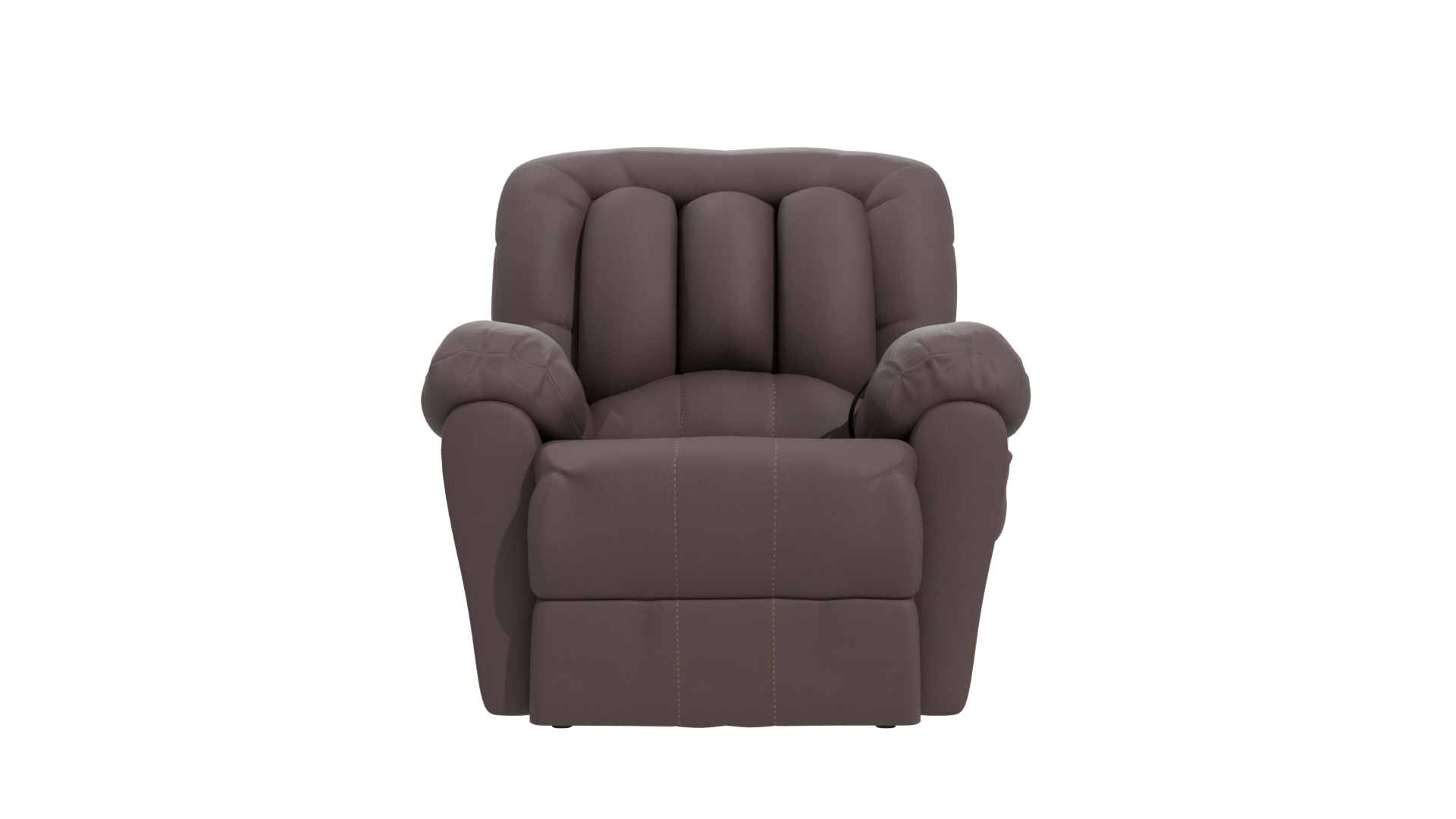 Realistic Recliner Armchair 3D - Professional 3D Model Render 11