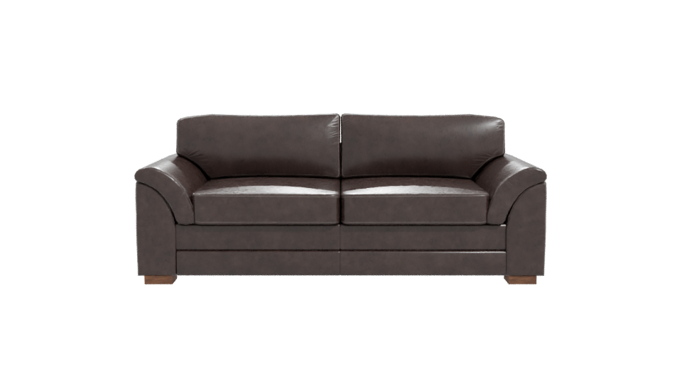Realistic Leather Sofa Model 3D - Professional 3D Model Render 11