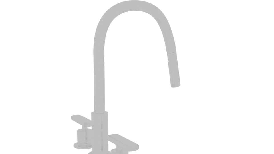 Contemporary Bathroom Faucet 3D - Professional 3D Model Render 7