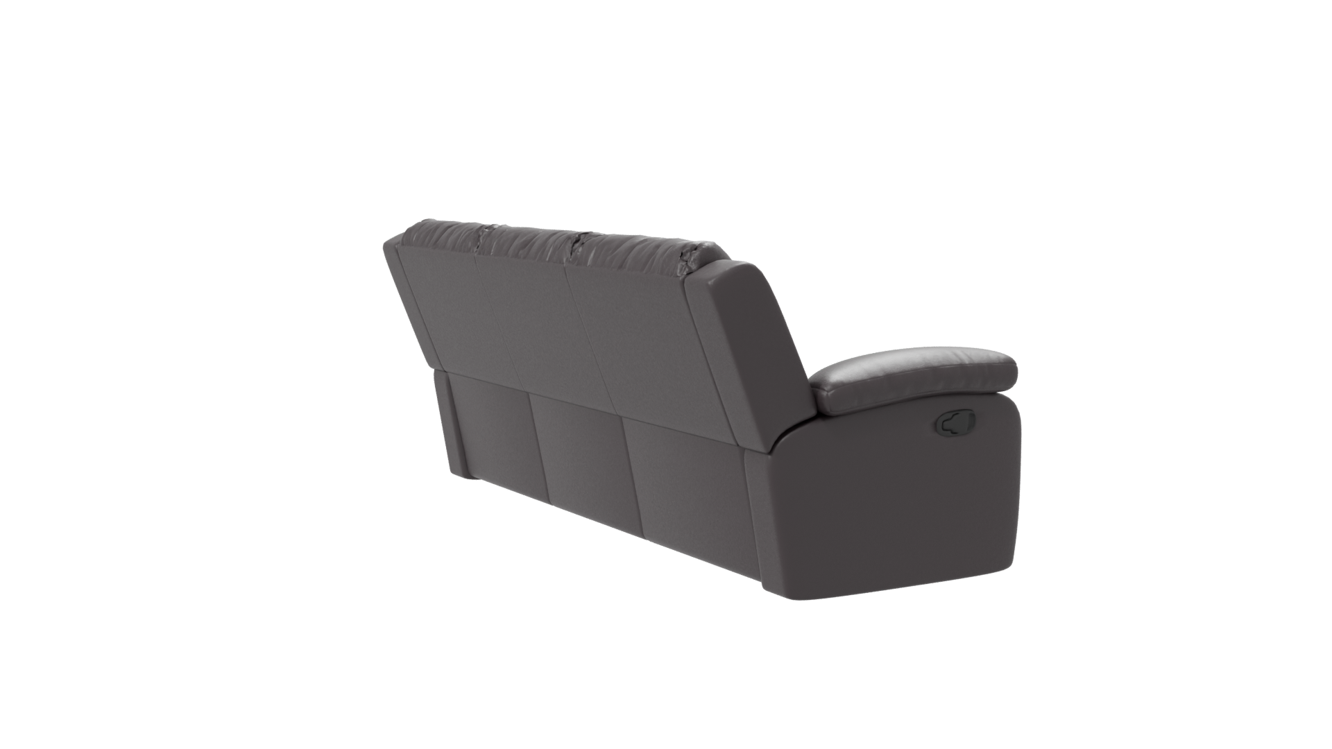 Luxurious Reclining Sofa Model - Professional 3D Model Render 7