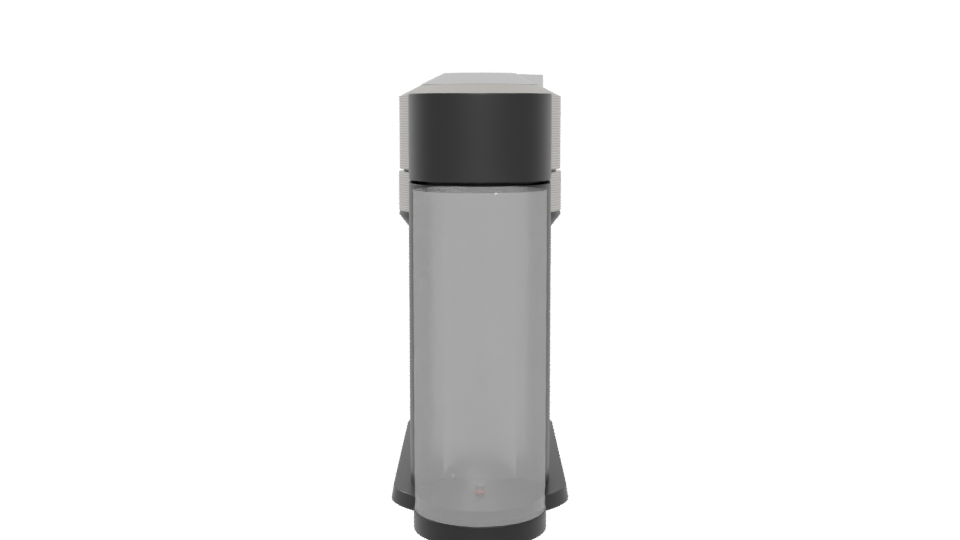 Contemporary Coffee Maker Model - Professional 3D Model Render 5