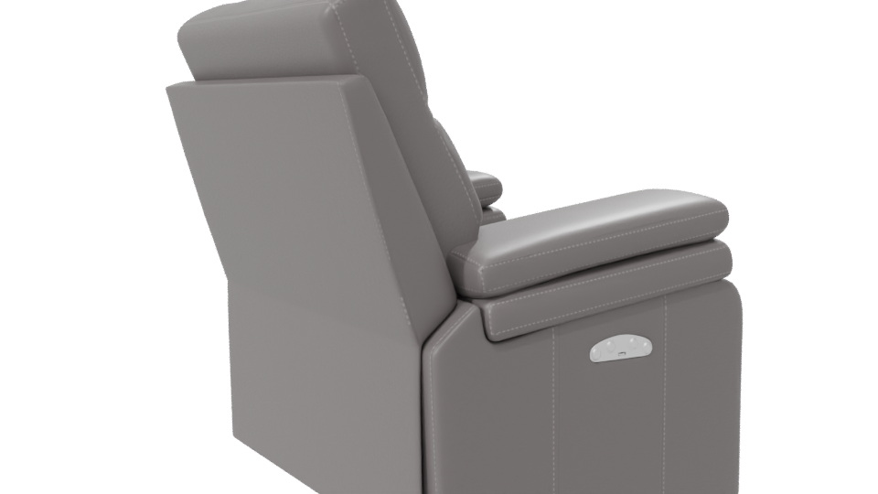 Stylish Modern Recliner Chair 3D - Professional 3D Model Render 7