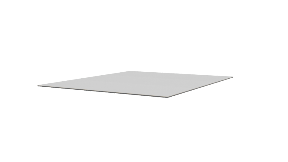 Minimalist Low-Profile Table 3D Model - Professional 3D Model Render 9