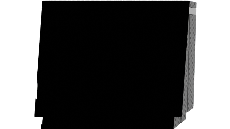 Stylish Wicker Outdoor Table 3D - Professional 3D Model Render 3