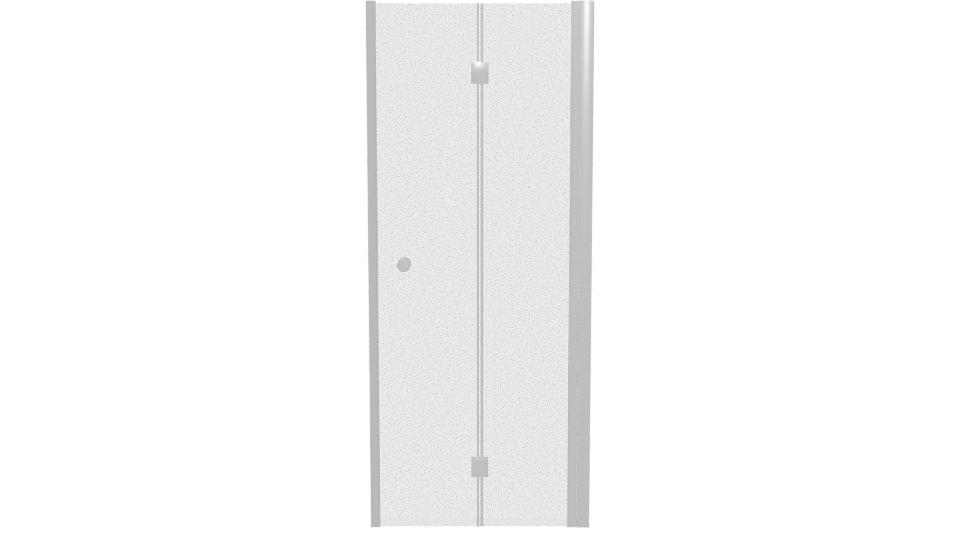 Glass Folding Shower Door 3D - Professional 3D Model Render 5
