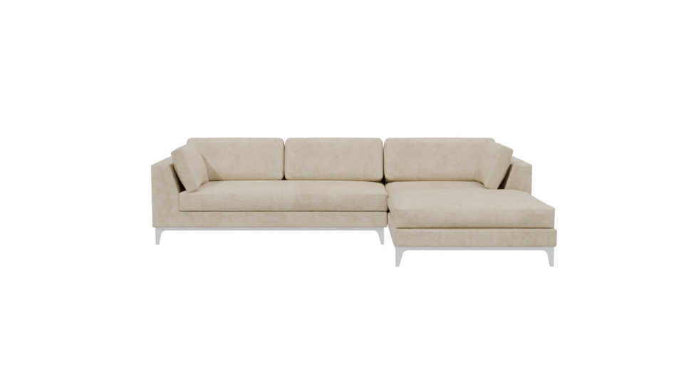 Contemporary Sofa Sectional 3D Model - Professional 3D Model Render 2