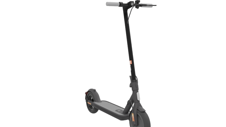 Sleek Modern Electric Scooter 3D Model - Professional 3D Model Render 13