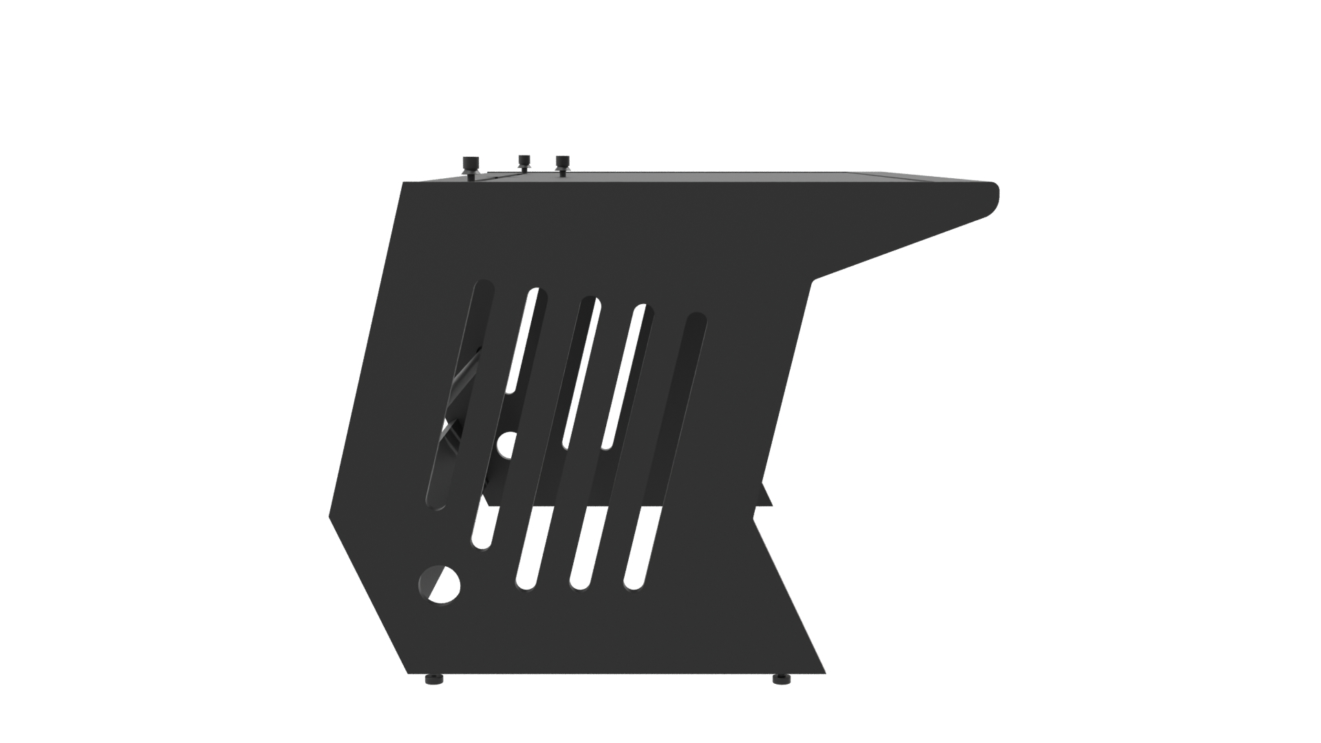 Maestro TELA 40 Black Table 3D - Professional 3D Model Render 8