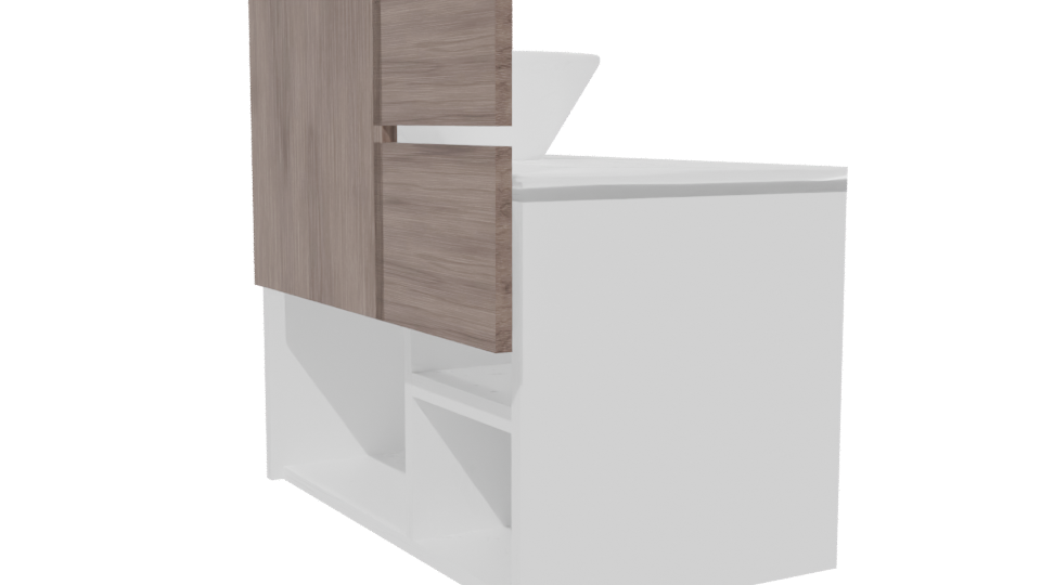 Modern Bathroom Vanity 3D Model - Professional 3D Model Render 13