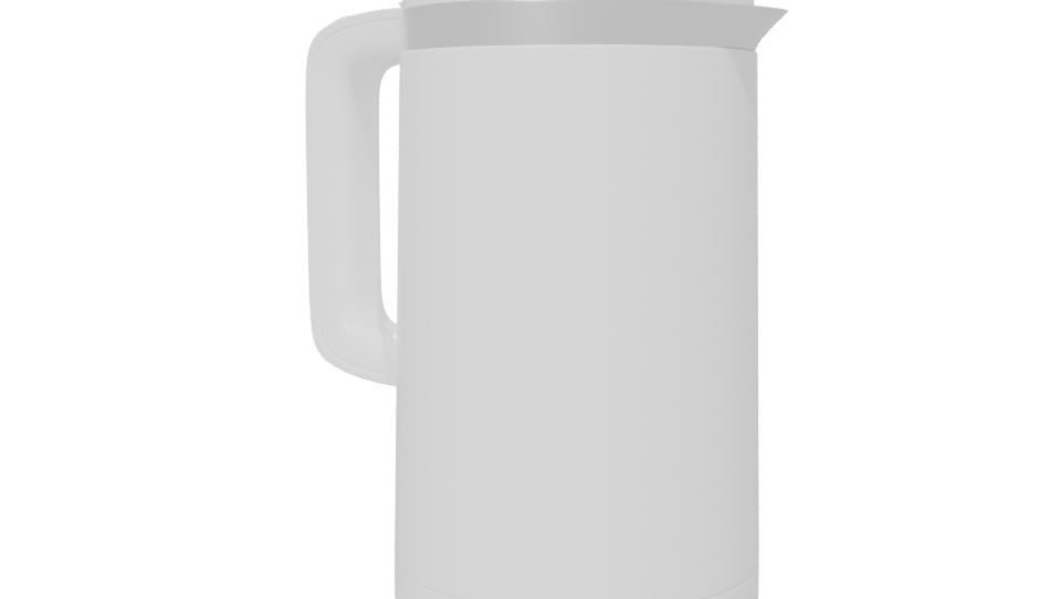 Stylish Electric Kettle 3D Model - Professional 3D Model Render 6