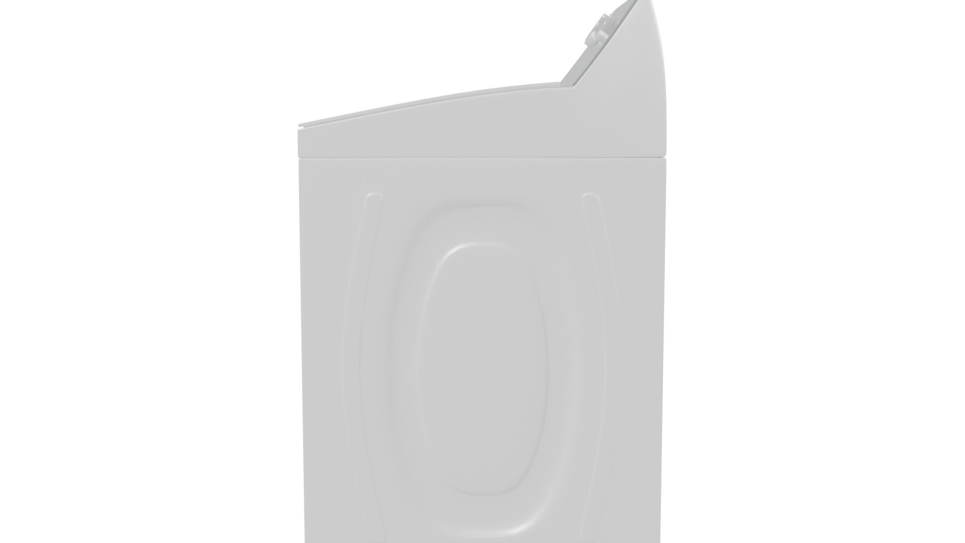 Efficient Top Load Washing Machine - Professional 3D Model Render 2