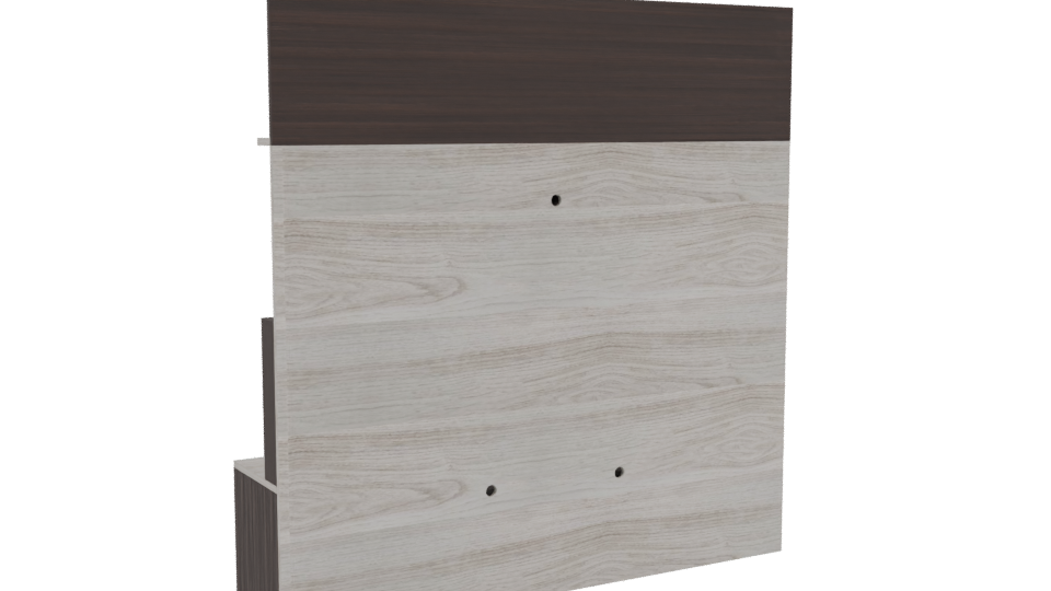 Contemporary TV Stand 3D Model - Professional 3D Model Render 4