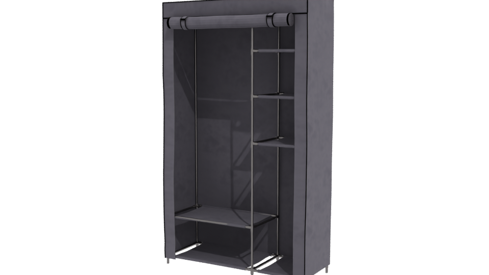 Minimalist Closet 3D Model - Professional 3D Model Render 12