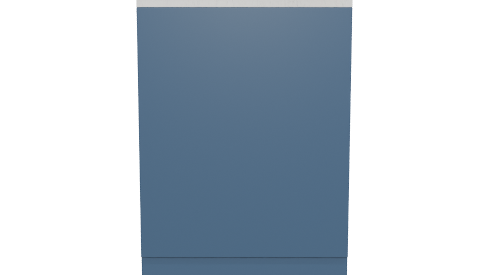 Under-Mount Kitchen Sink 3D Model - Professional 3D Model Render 5