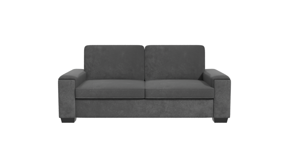 Contemporary Gray Fabric Sofa 3D - Professional 3D Model Render 11