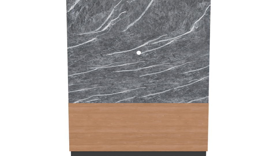 Modern Entertainment Center 3D - Professional 3D Model Render 5